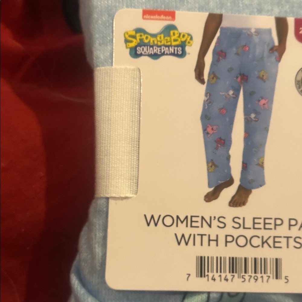NWT Sz 2x SpongeBob SquarePants pajama pants